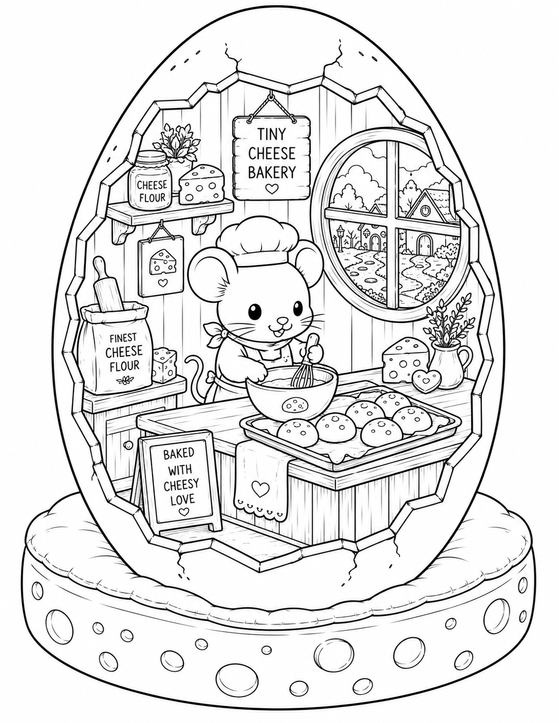 🐭 Cozy Mouse Eggshell World Preview 1