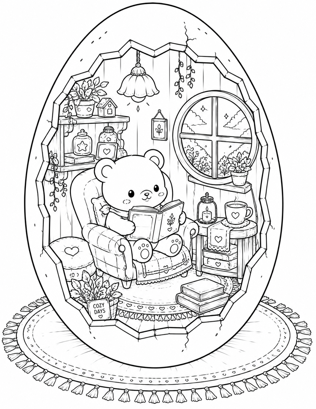 🐻 Cozy Bear Eggshell World Preview 1