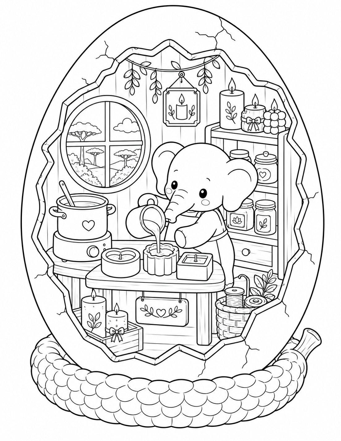 Cozy Eggshell Gallery Image 4