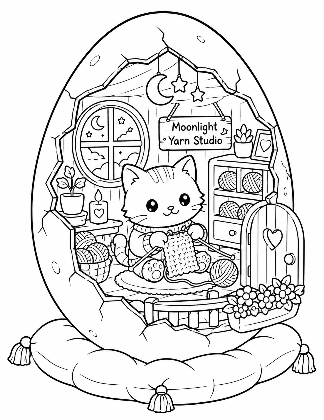 🐱 Cozy Cat Eggshell World Preview 1