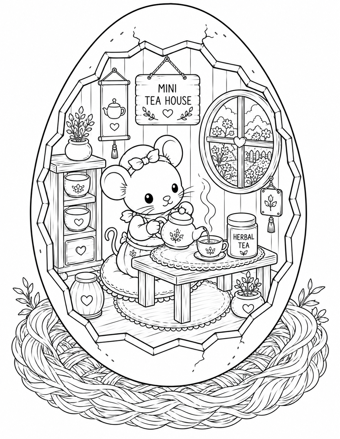 🐭 Cozy Mouse Eggshell World Preview 2