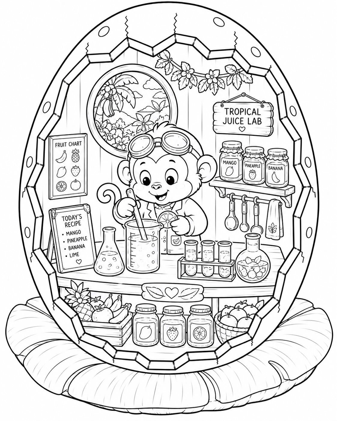 🐵 Cozy Monkey Eggshell World Preview 2