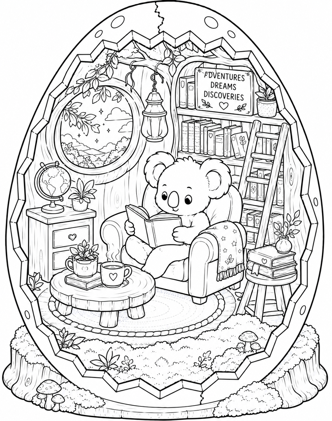 🐨 Cozy Koala Eggshell World Preview 1