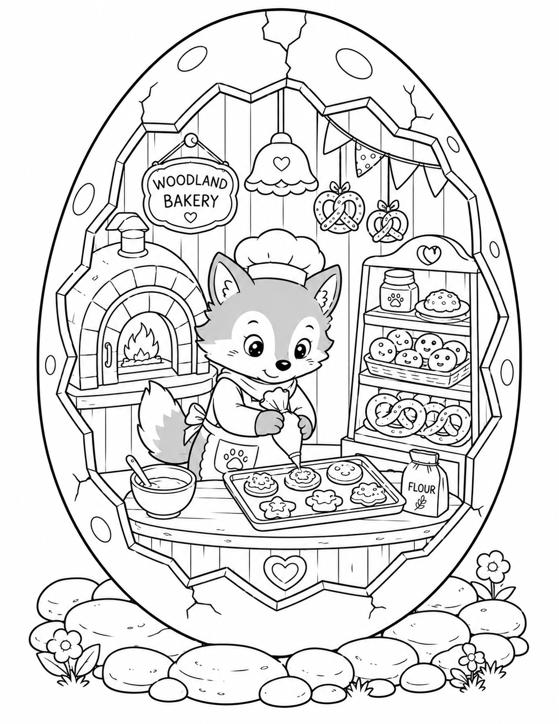 🐺 Cozy Wolf Eggshell World Preview 2