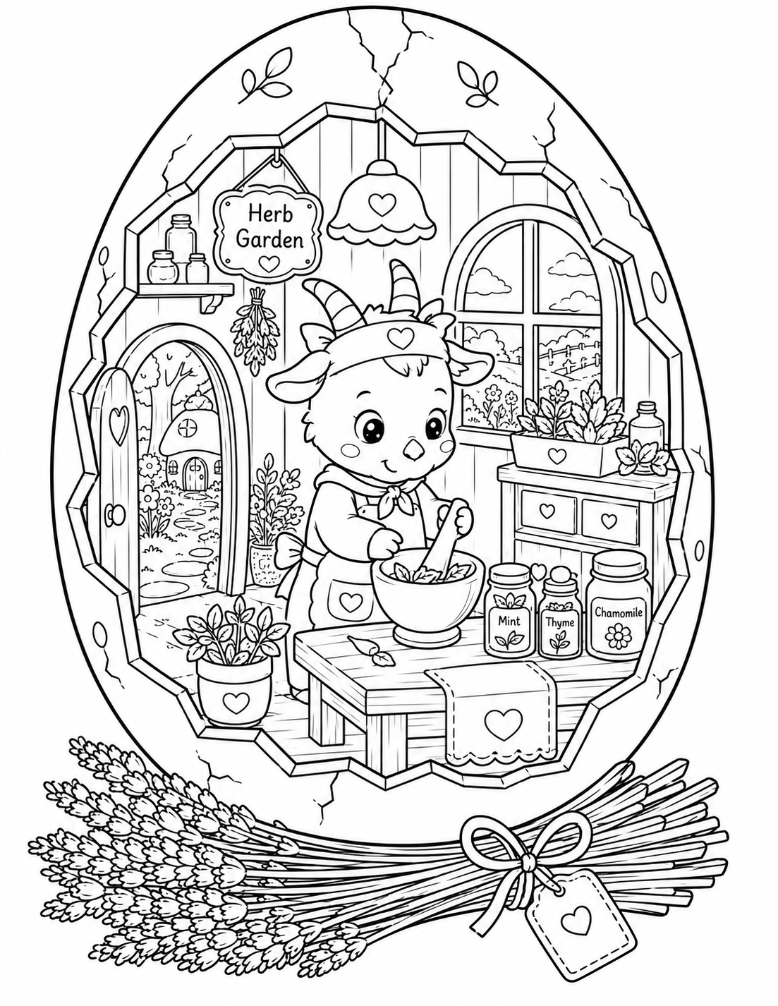 🐐 Cozy Goat Eggshell World Preview 2