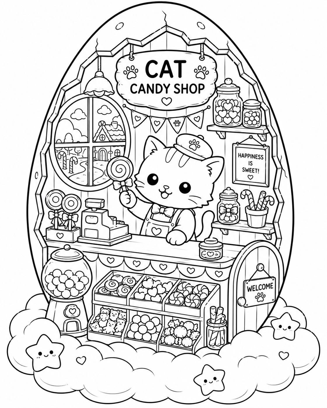 🐱 Cozy Cat Eggshell World Preview 2