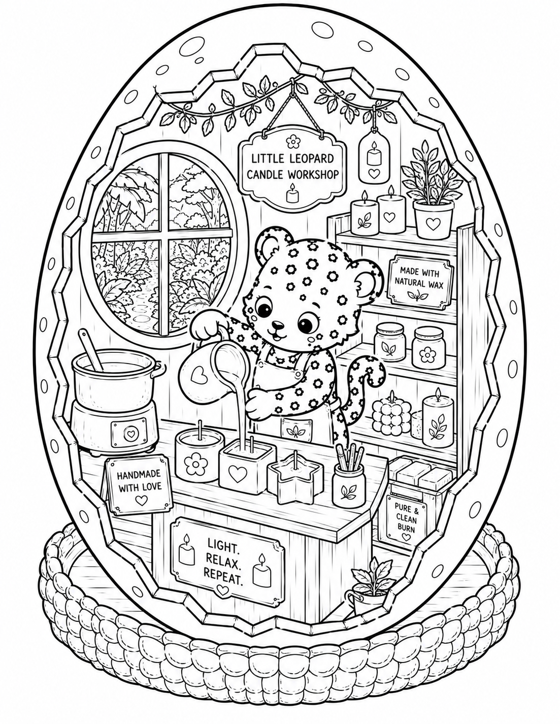 🐆 Cozy Leopard Eggshell World Preview 2