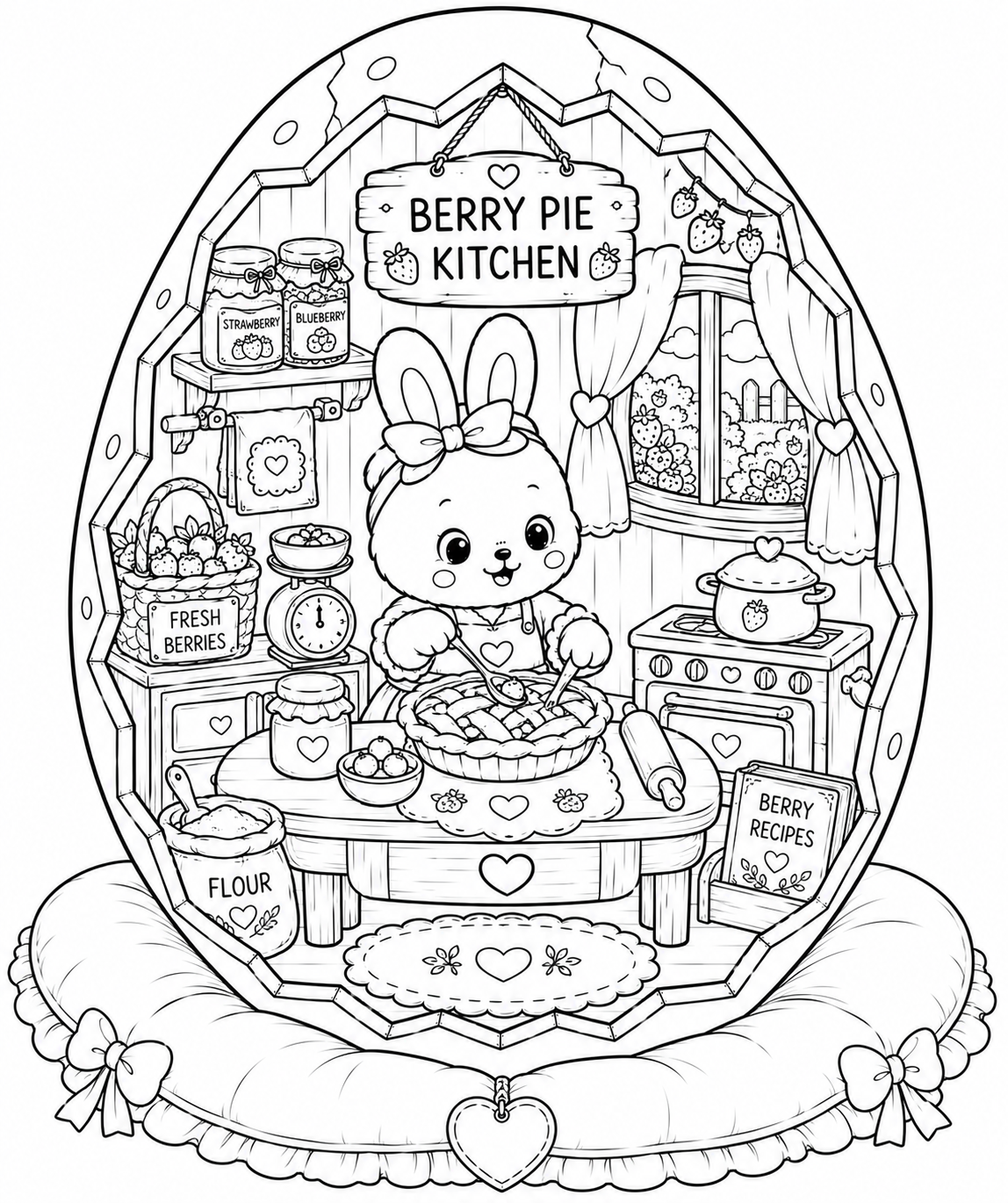 🐰 Cozy Bunny Eggshell World Preview 1