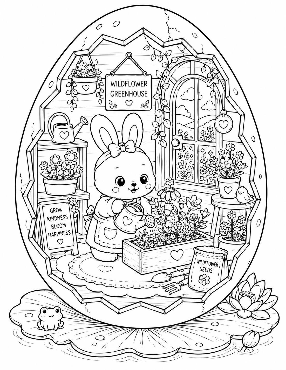 🐰 Cozy Bunny Eggshell World Preview 2