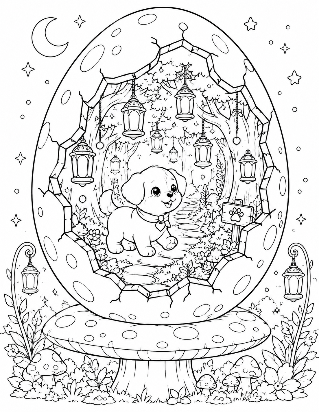 🐶 Cozy Puppy Eggshell World Preview 2