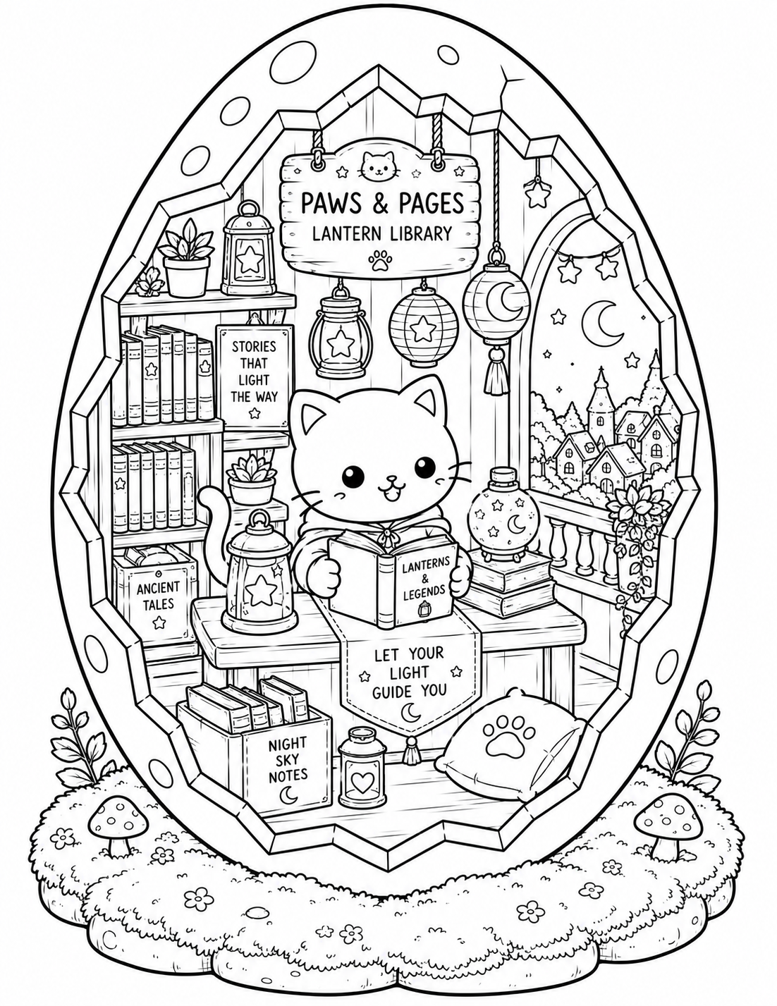 🐱 Cozy Cat Eggshell World Preview 2