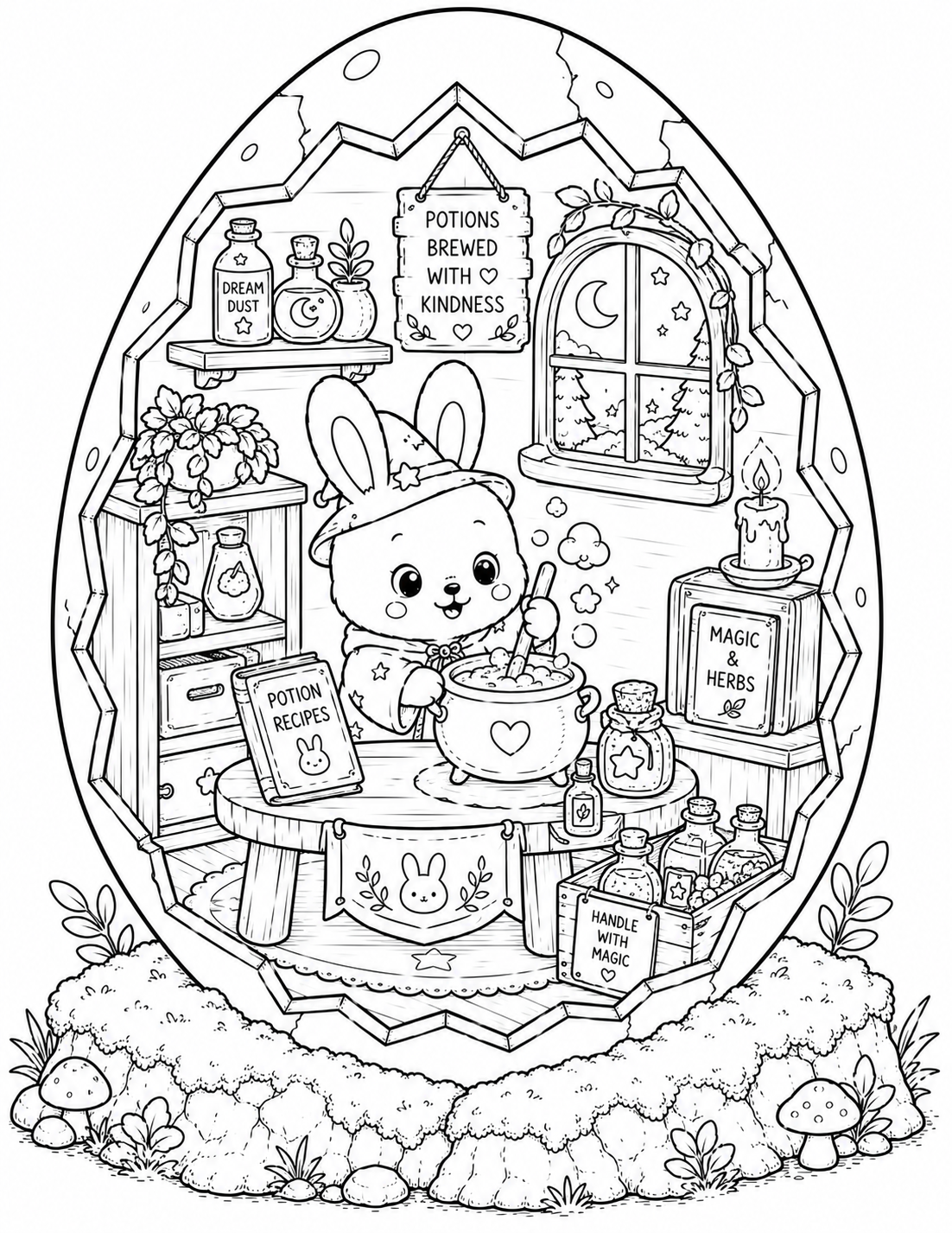 🐰 Cozy Bunny Eggshell World Preview 2