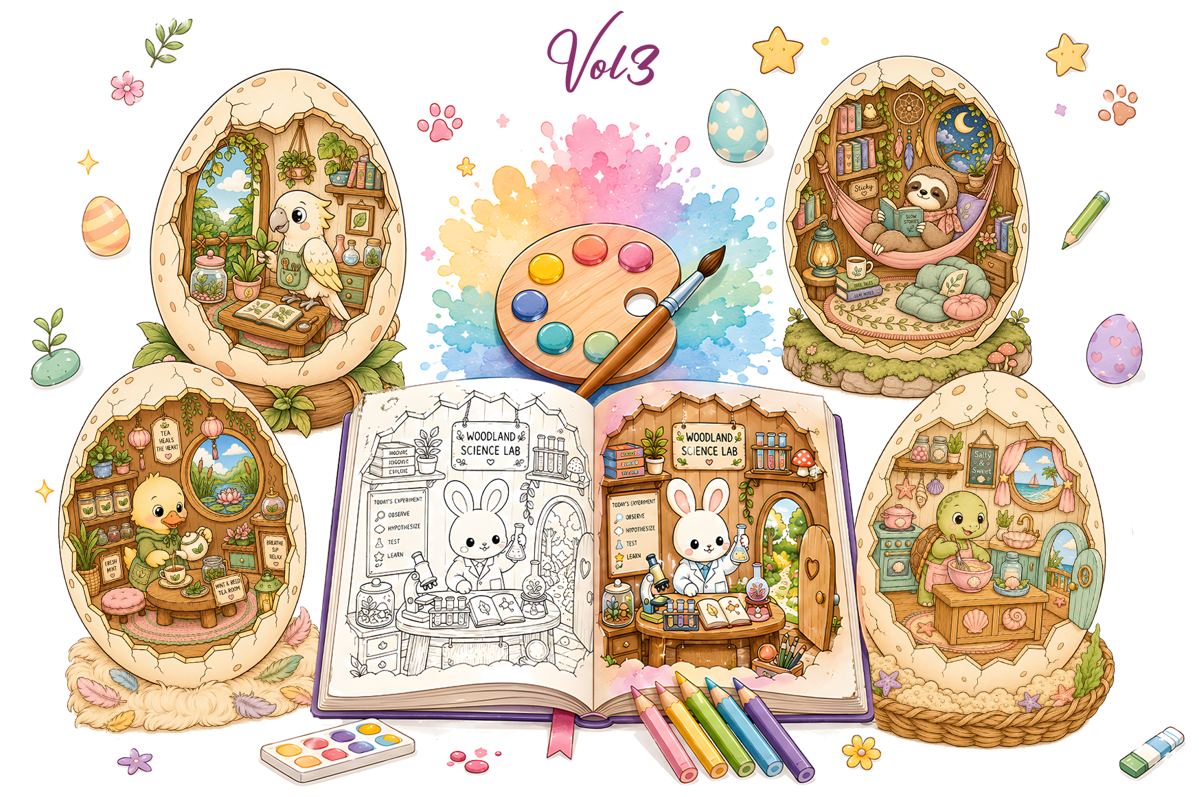 Cozy Eggshell World Mega Pack