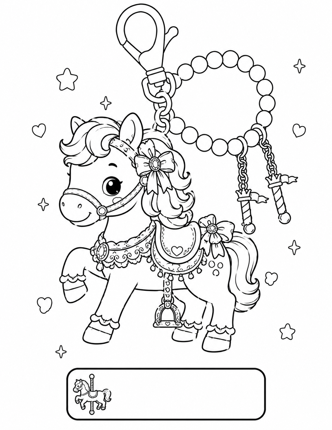 Cozy Horse Charm Collection