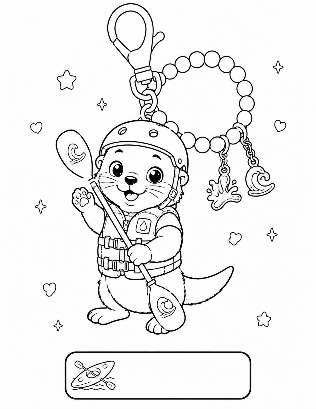 Cozy Otter Charm Collection