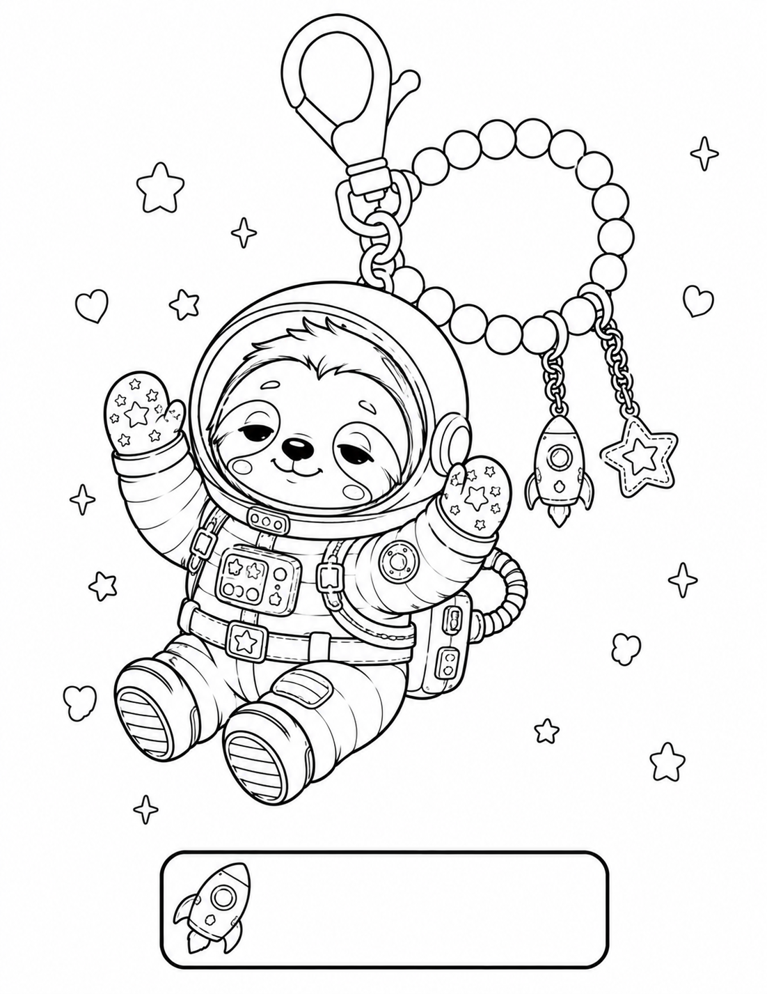 Cozy Sloth Charm Collection