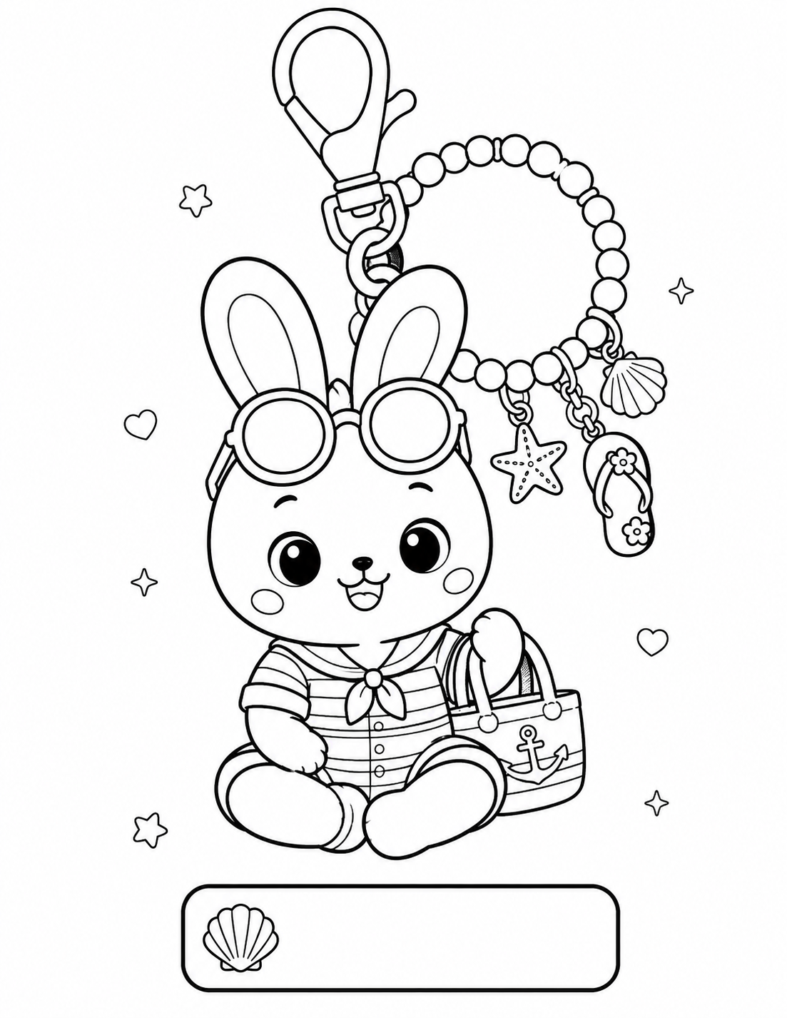 Cozy Bunny Charm Collection