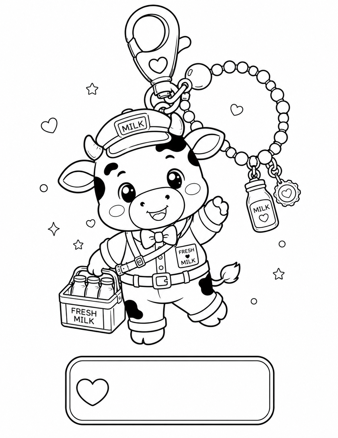Cozy Cow Charm Collection