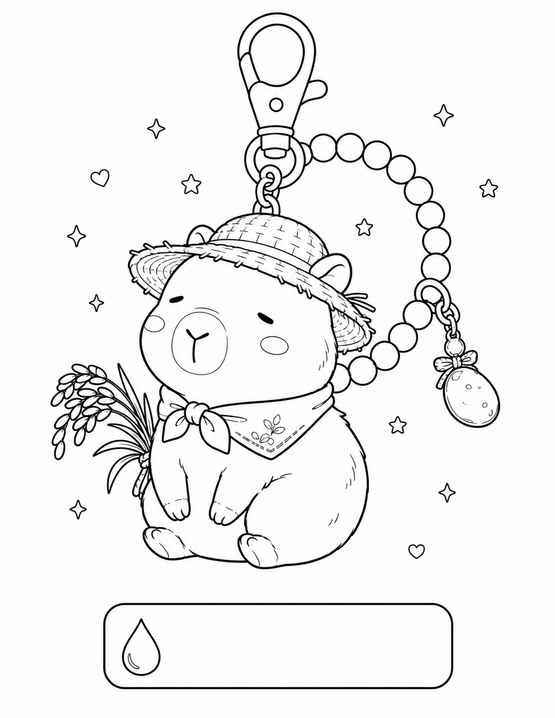 Cozy Capybara Charm Collection