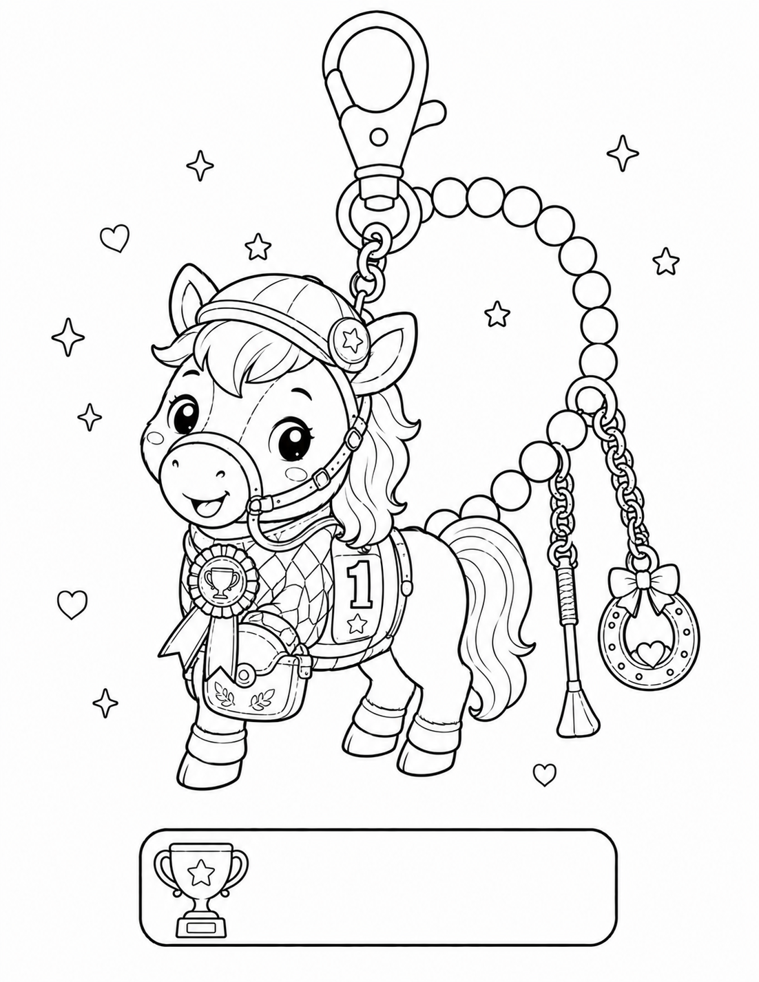 Cozy Horse Charm Collection