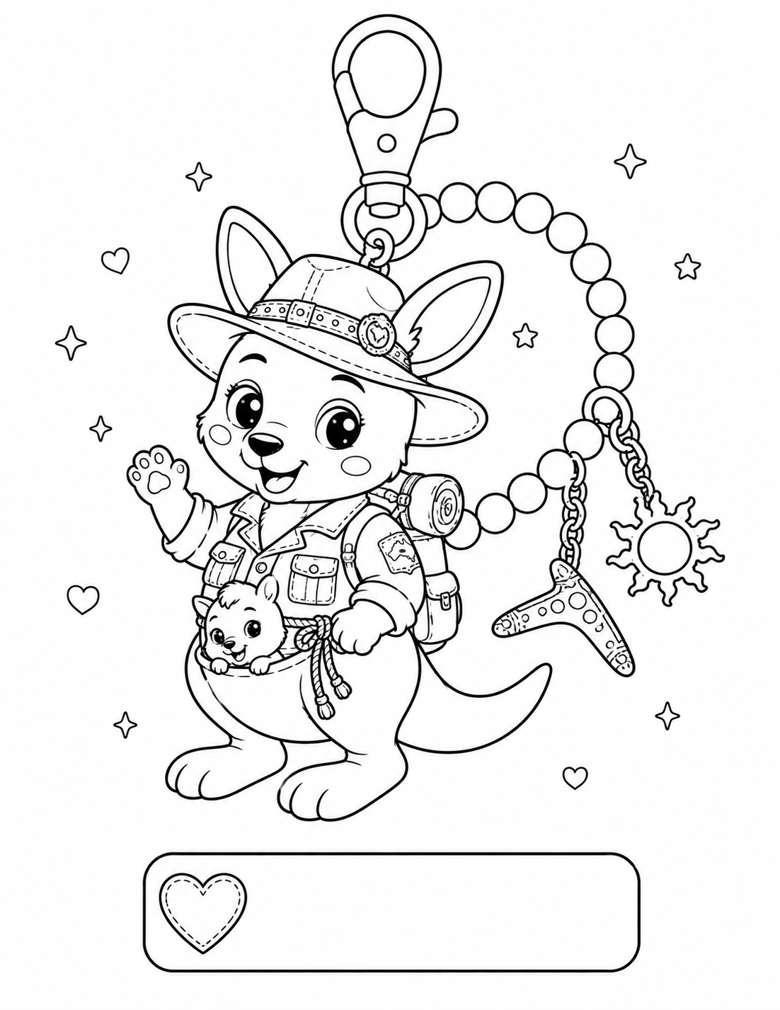 Cozy Kangaroo Charm Collection