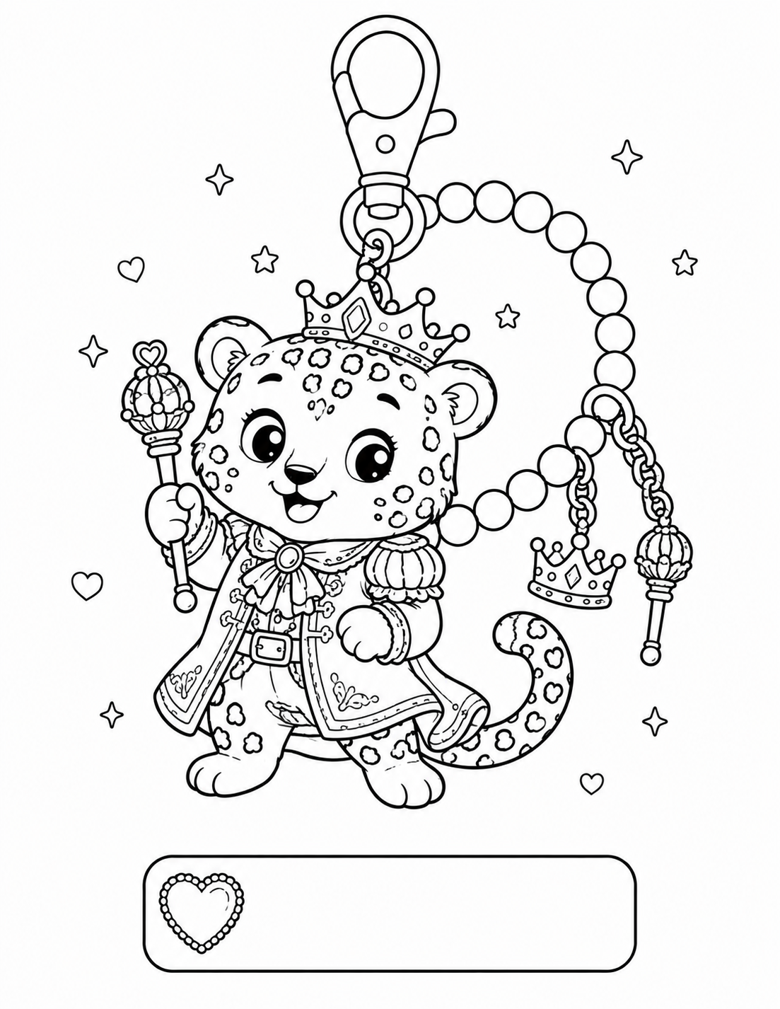 Cozy Leopard Charm Collection