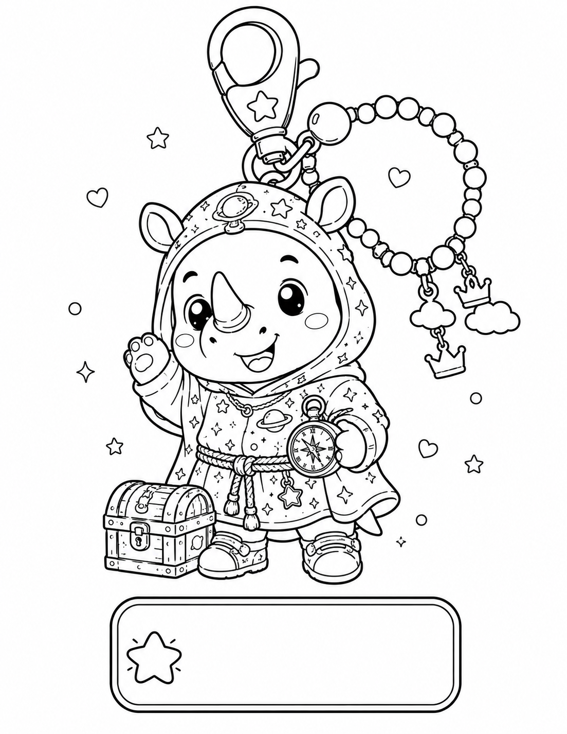 Cozy Rhino Charm Collection