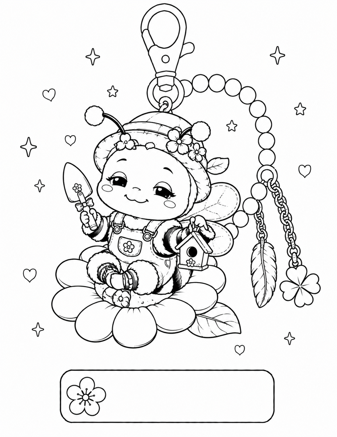 Cozy Bee Charm Collection