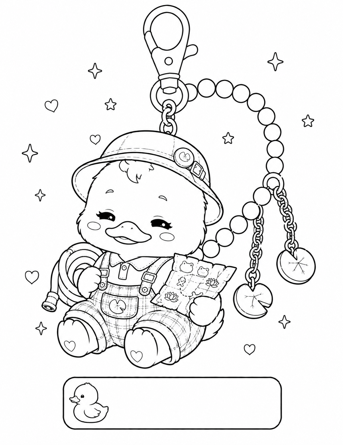 Cozy Duck Charm Collection