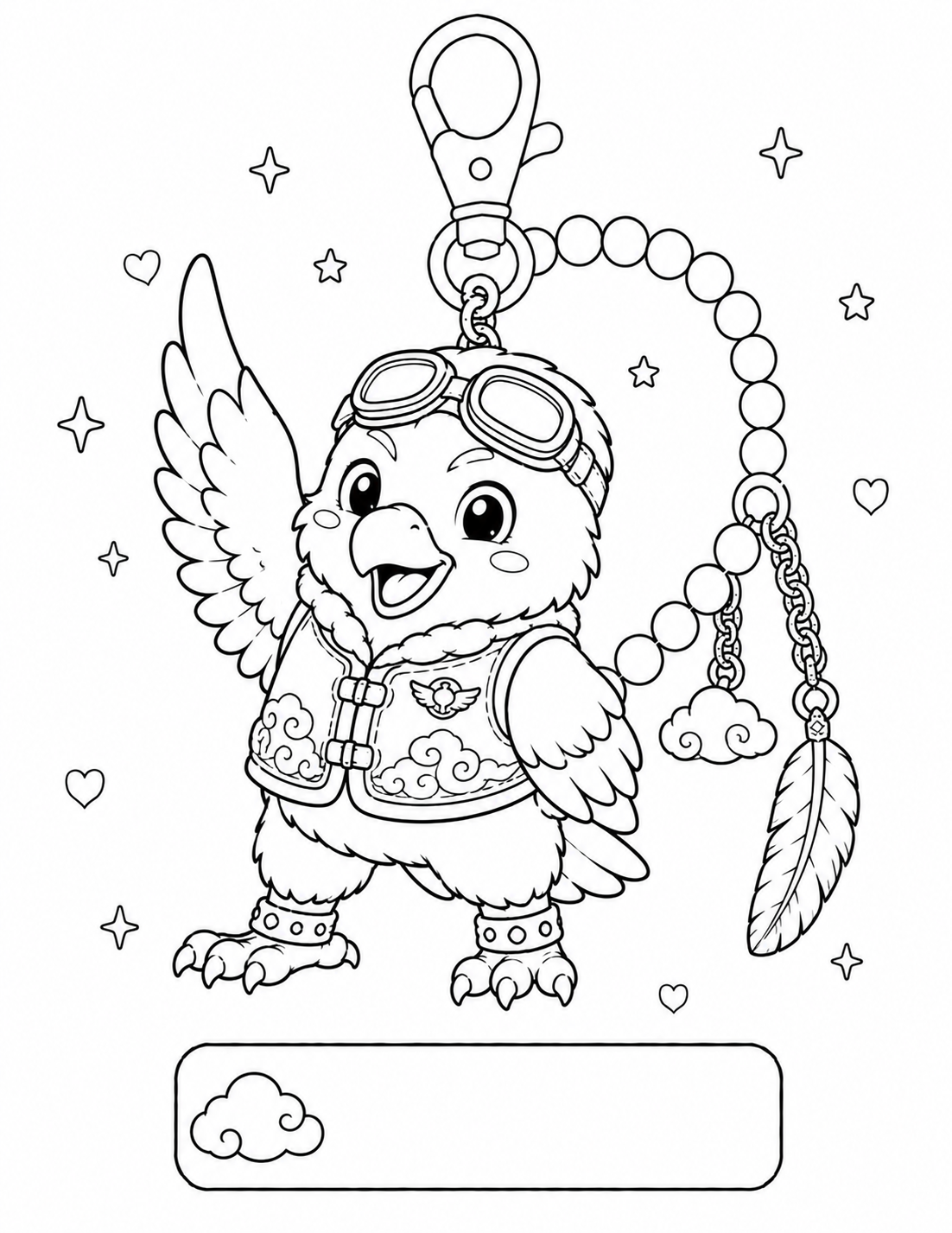 Cozy Eagle Charm Collection