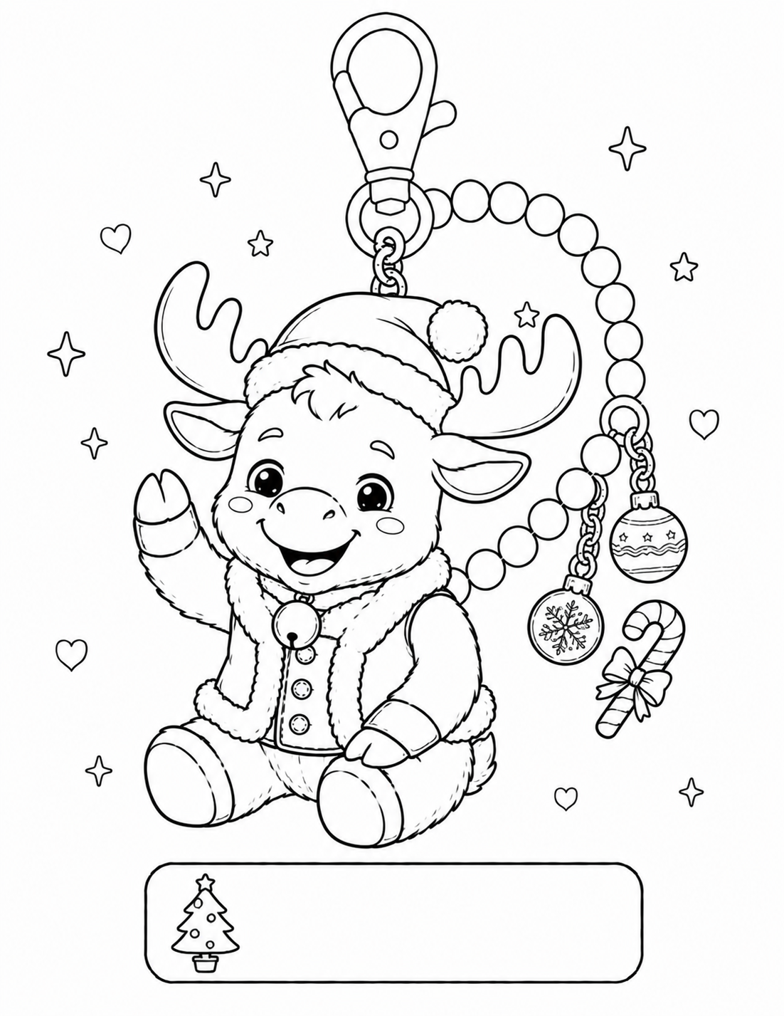 Cozy Moose Charm Collection
