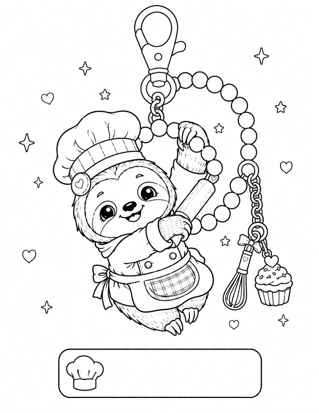 Cozy Sloth Charm Collection