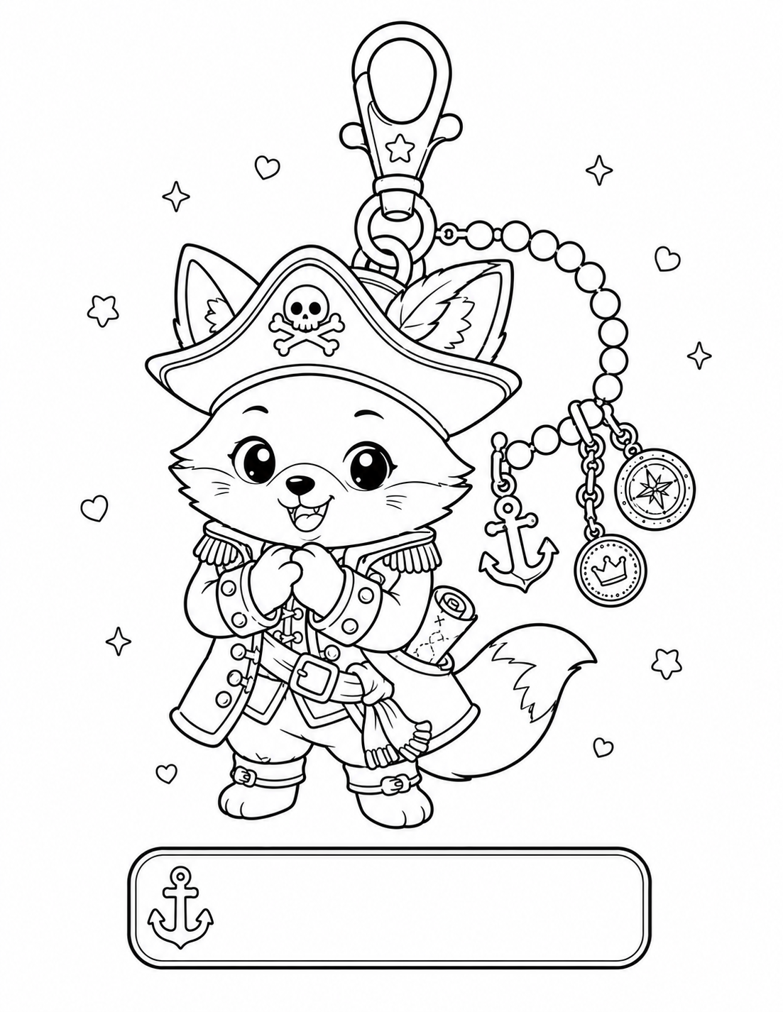 Cozy Fox Charm Collection