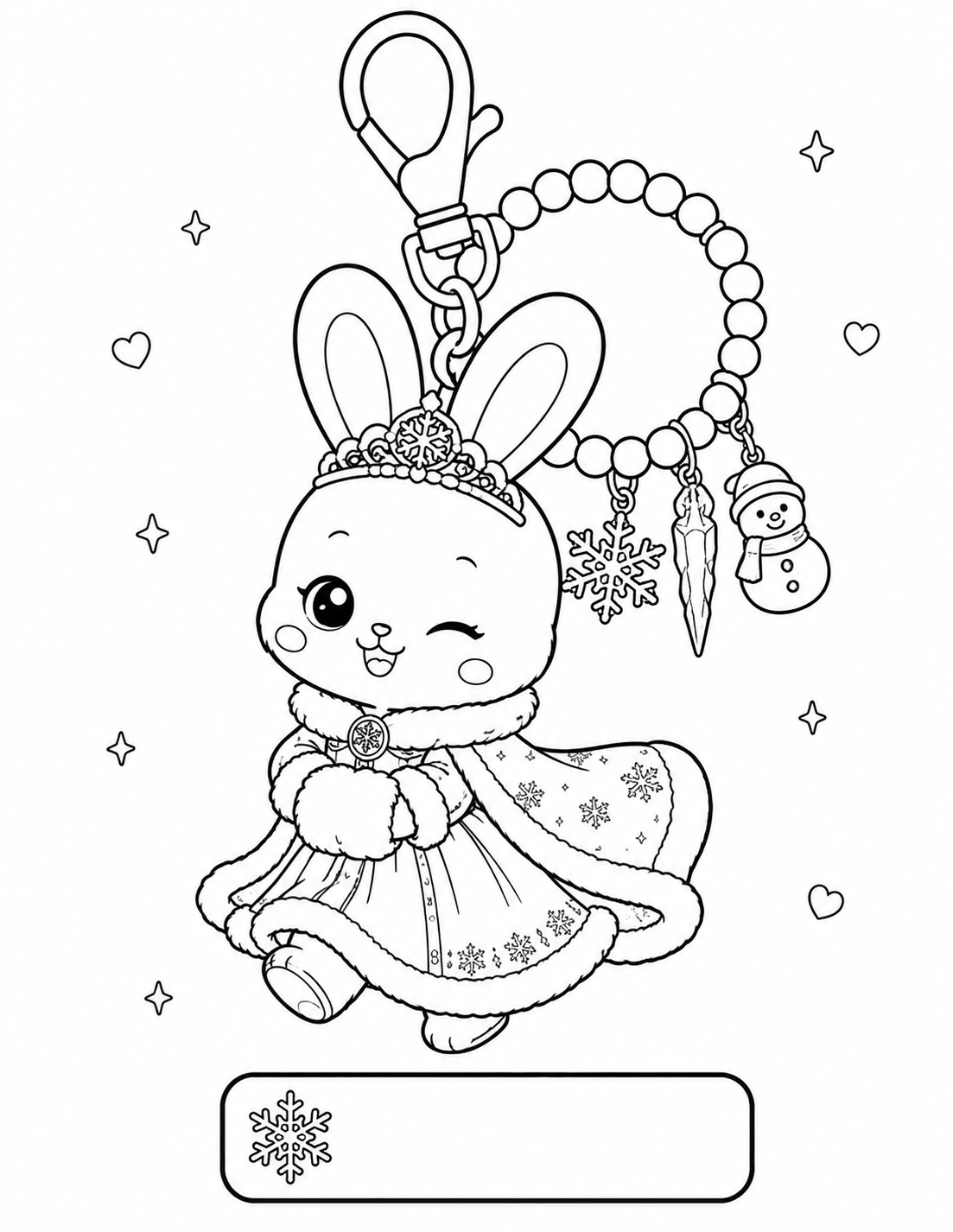 Cozy Bunny Charm Collection
