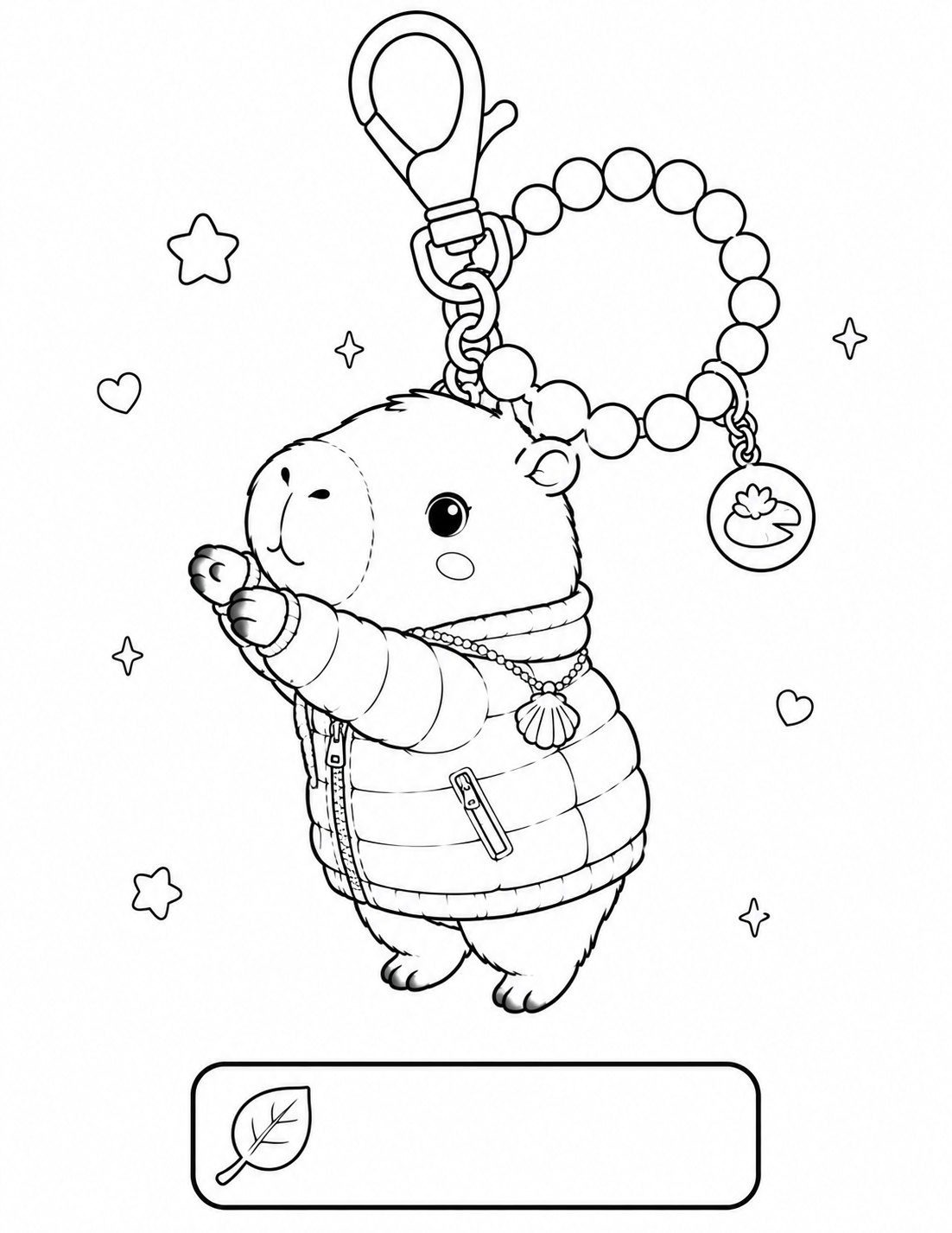 Cozy Capybara Charm Collection