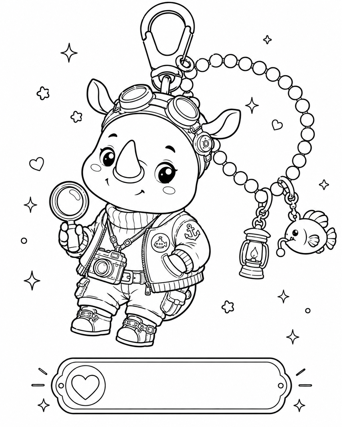 Cozy Rhino Charm Collection