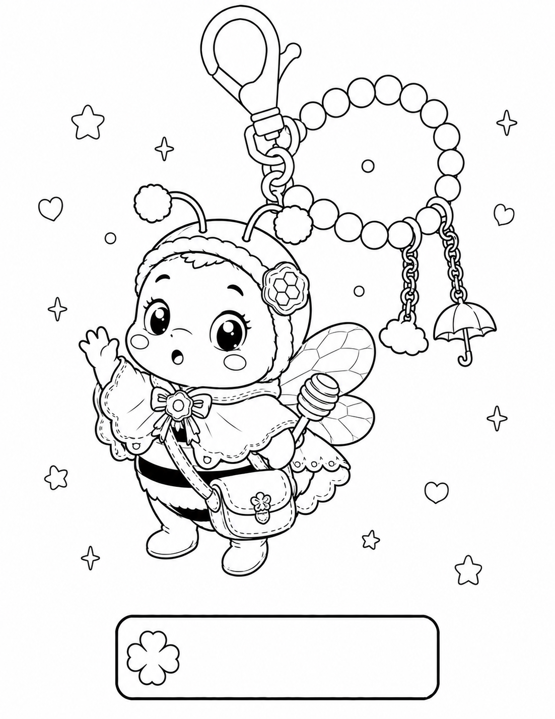 Cozy Bee Charm Collection