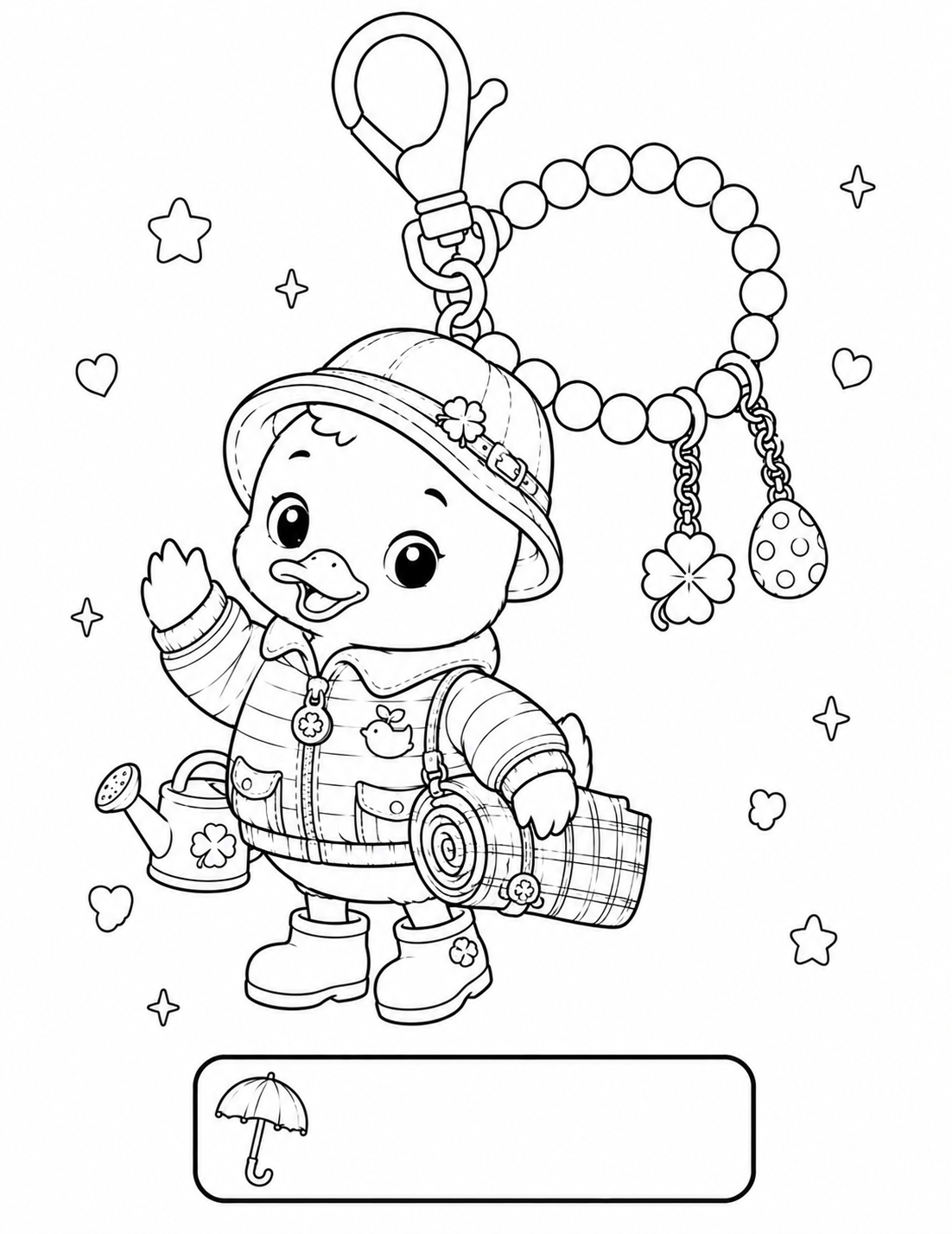 Cozy Duck Charm Collection