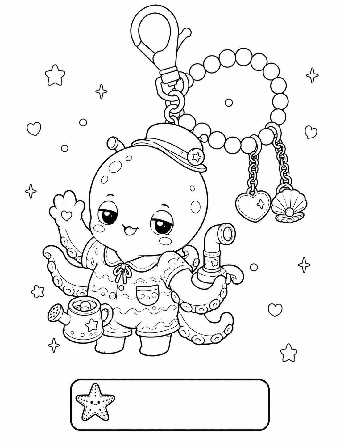 Cozy Octopus Charm Collection