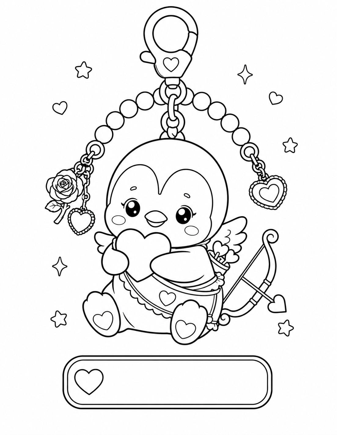 Cozy Penguin Charm Collection