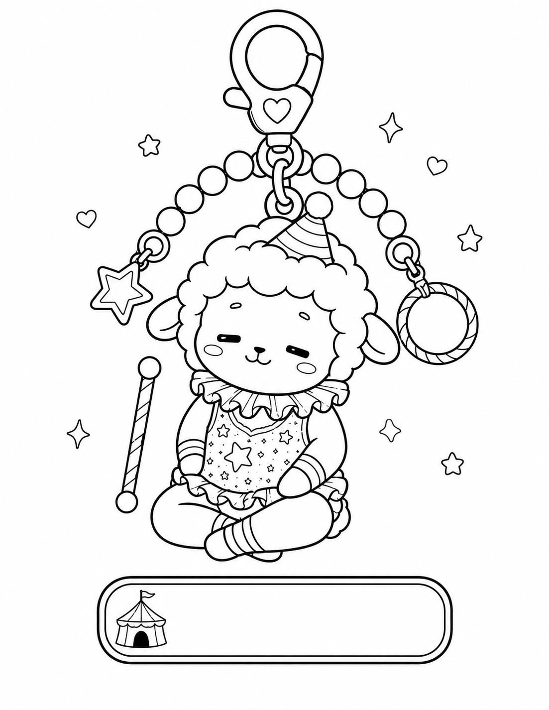 Cozy Sheep Charm Collection