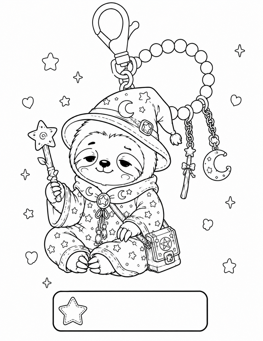 Cozy Sloth Charm Collection