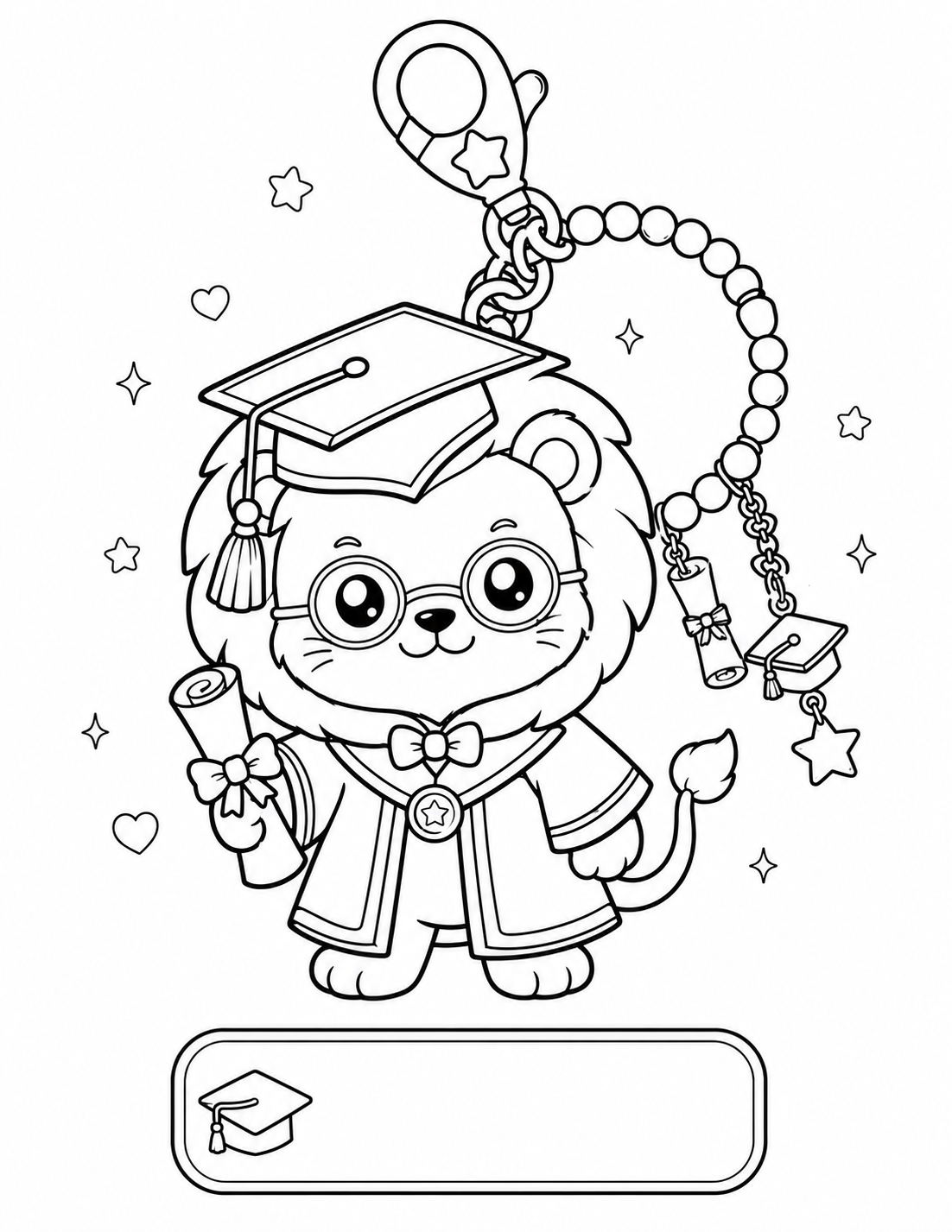 Cozy Lion Charm Collection