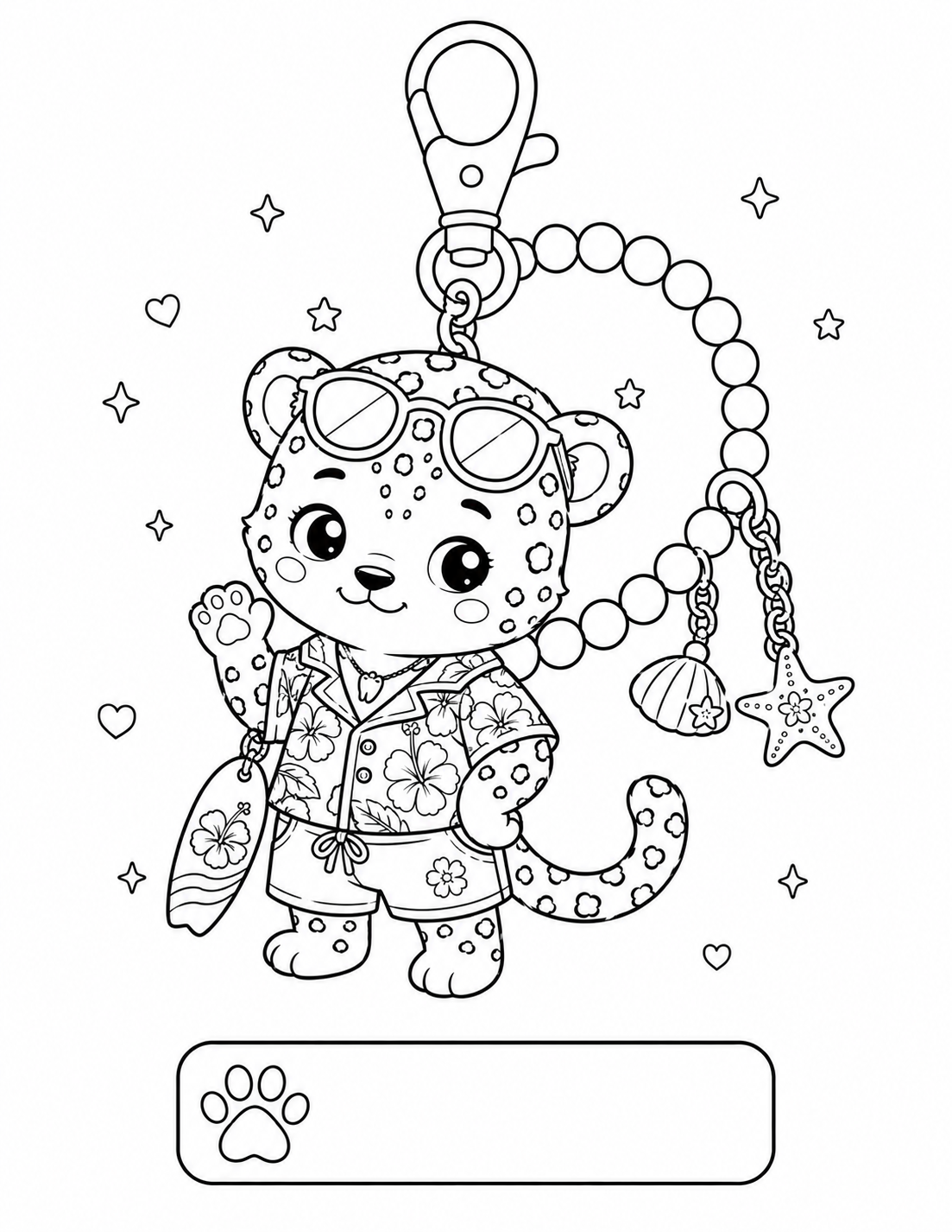 Cozy Leopard Charm Collection
