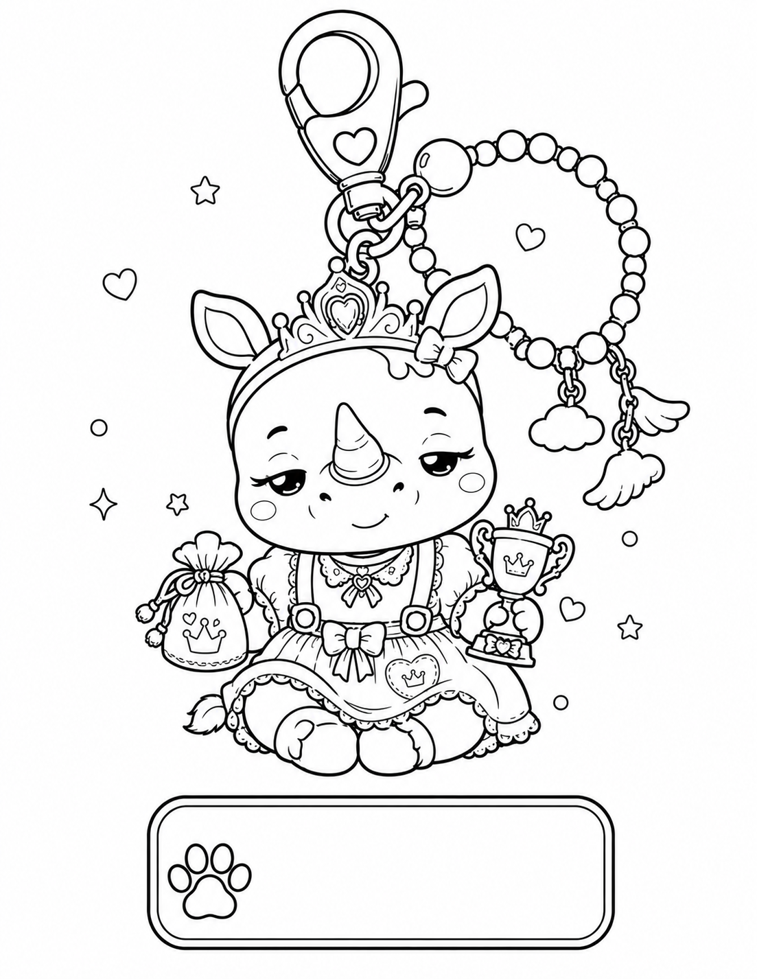 Cozy Rhino Charm Collection