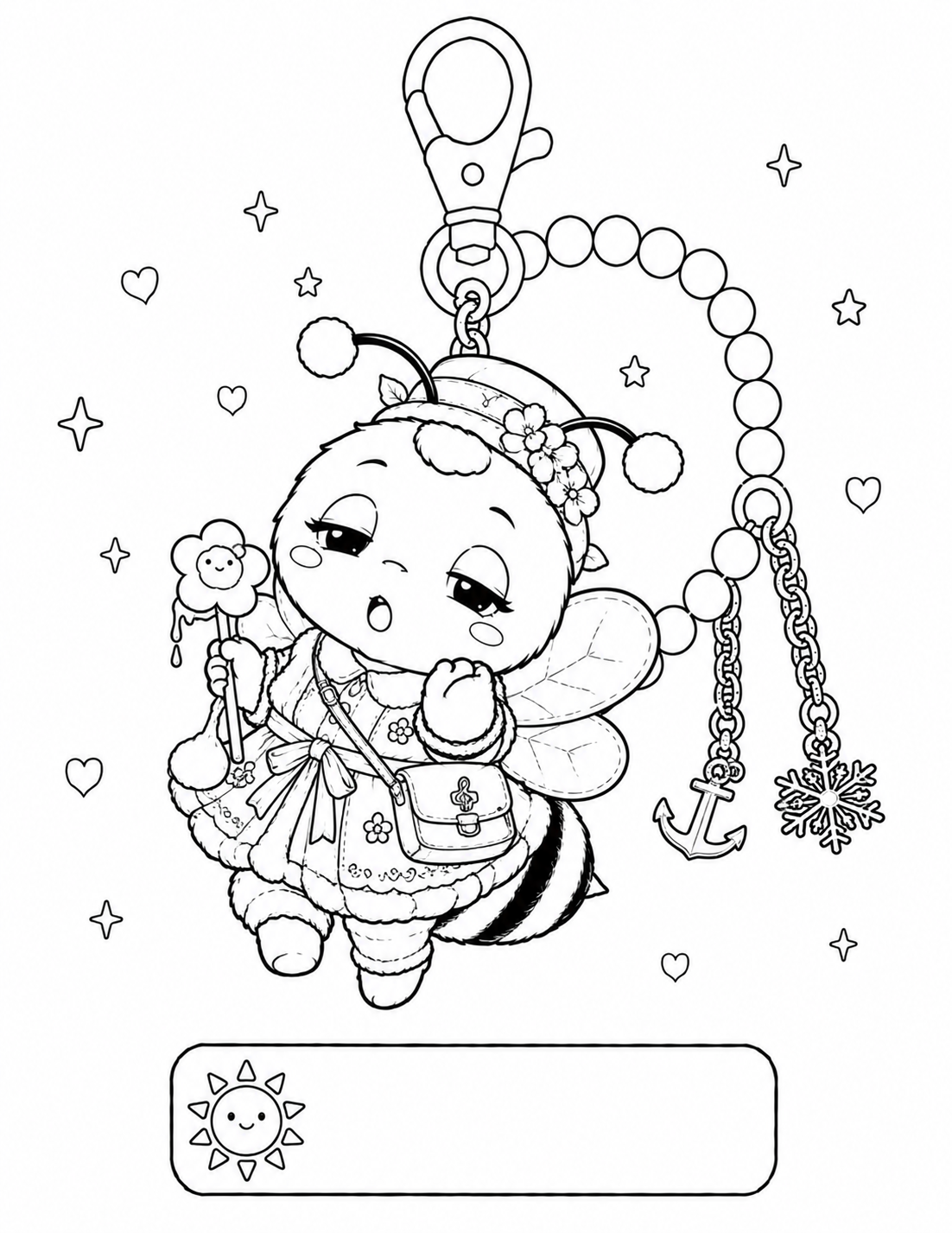 Cozy Bee Charm Collection