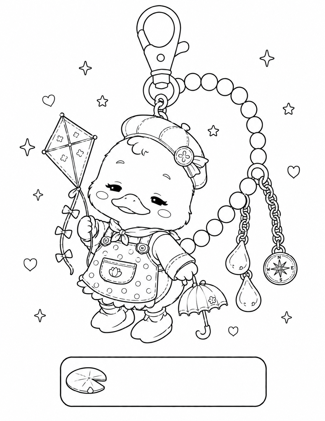 Cozy Duck Charm Collection