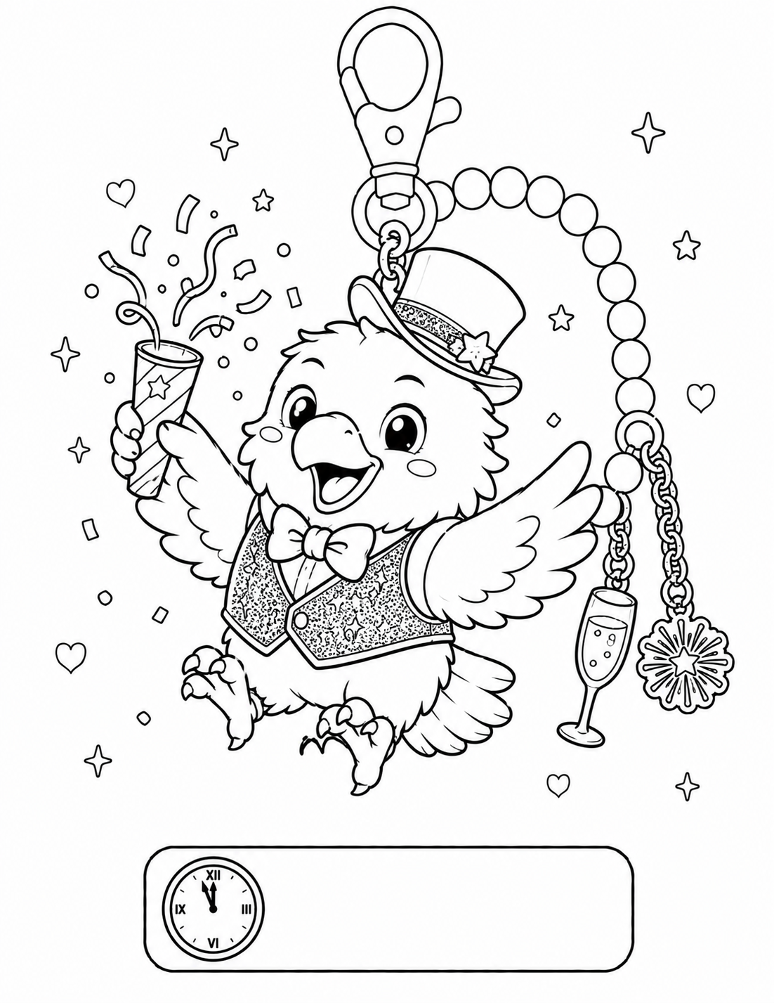 Cozy Eagle Charm Collection