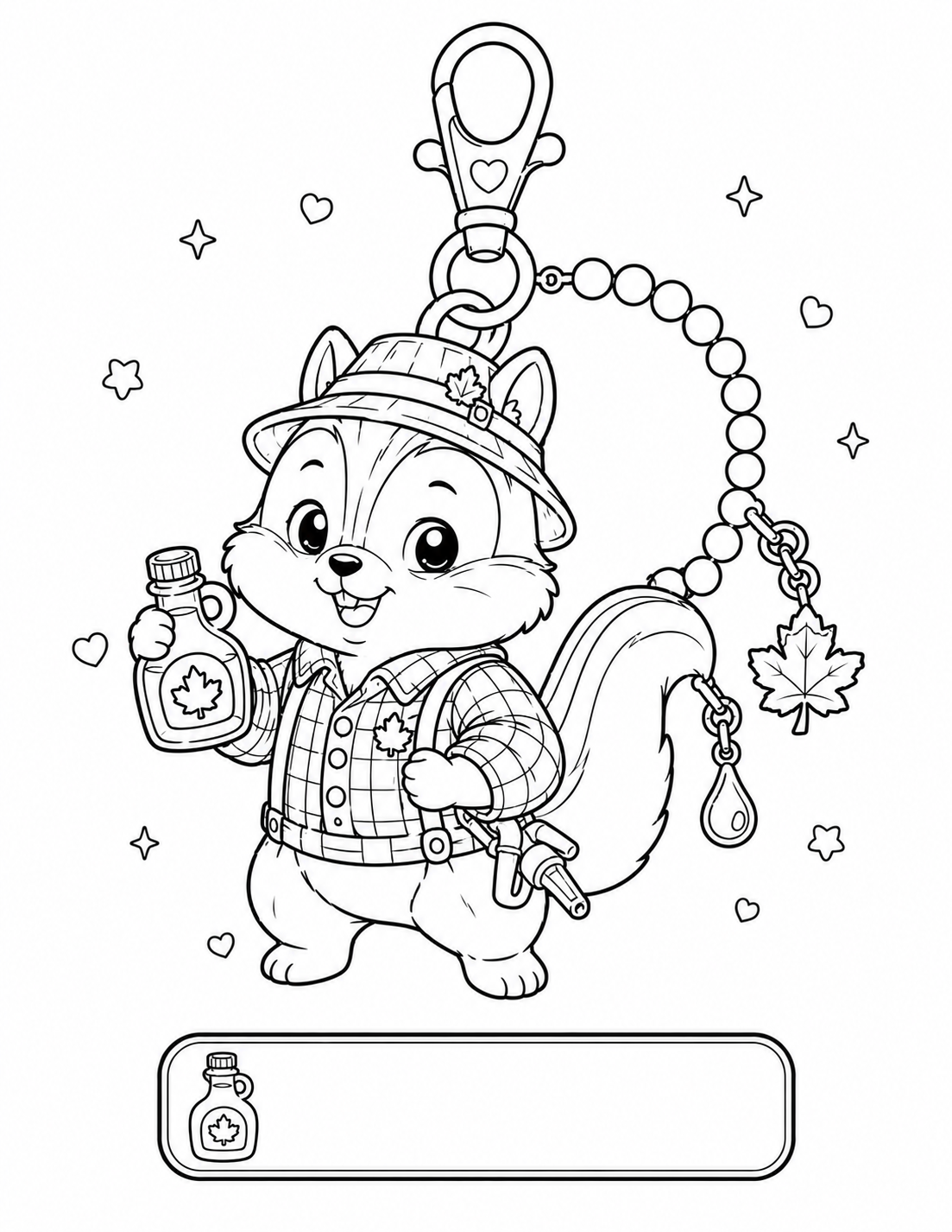 Cozy Chipmunk Charm Collection