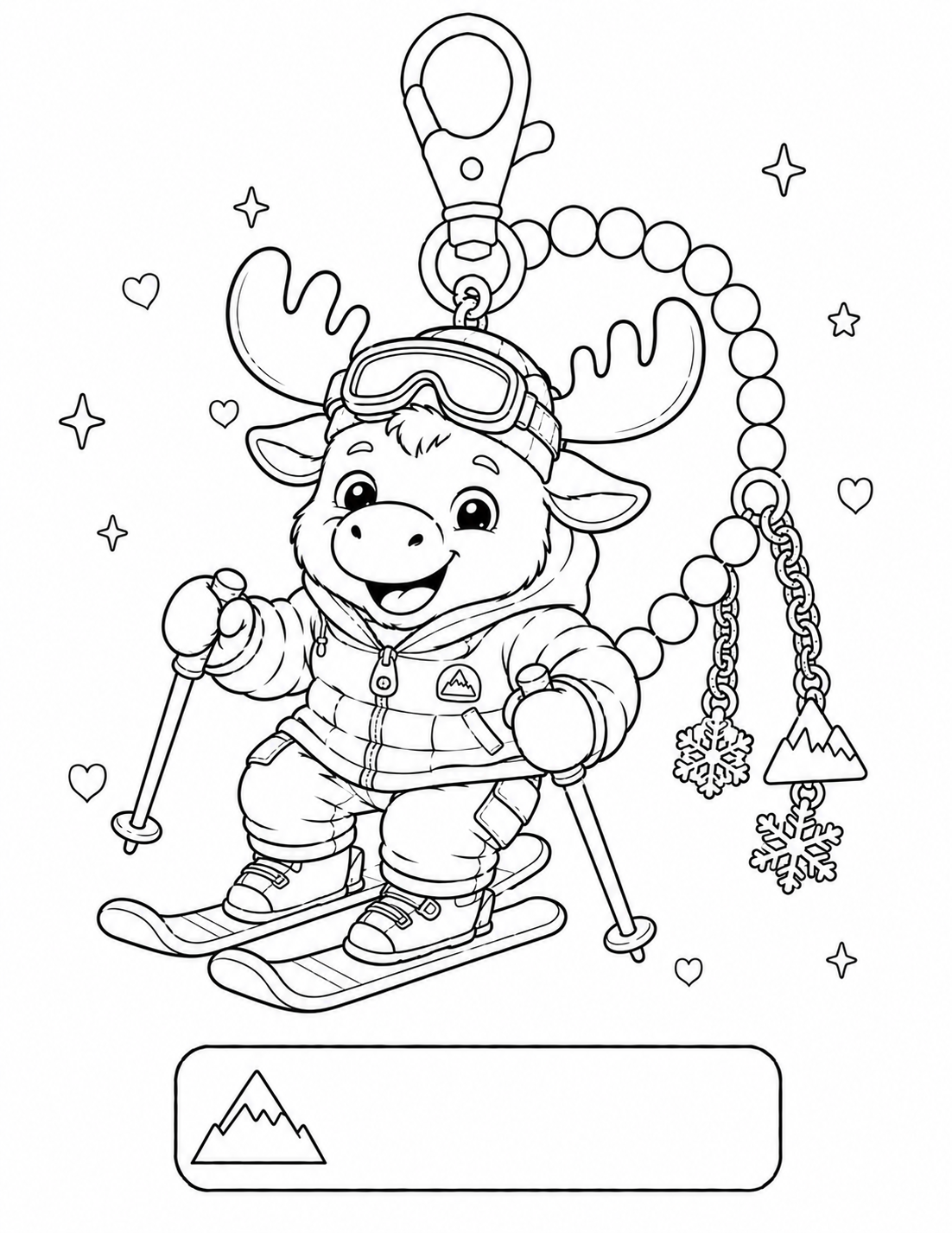 Cozy Moose Charm Collection